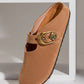 Women’s Cork Footbed Slide Clogs with Adjustable Buckle Strap | Comfortable Everyday Sandals