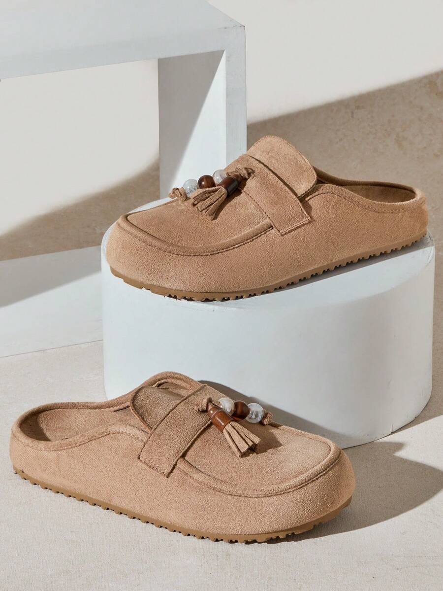 Women’s Cork Footbed Slide Clogs with Adjustable Buckle Strap | Comfortable Everyday Sandals