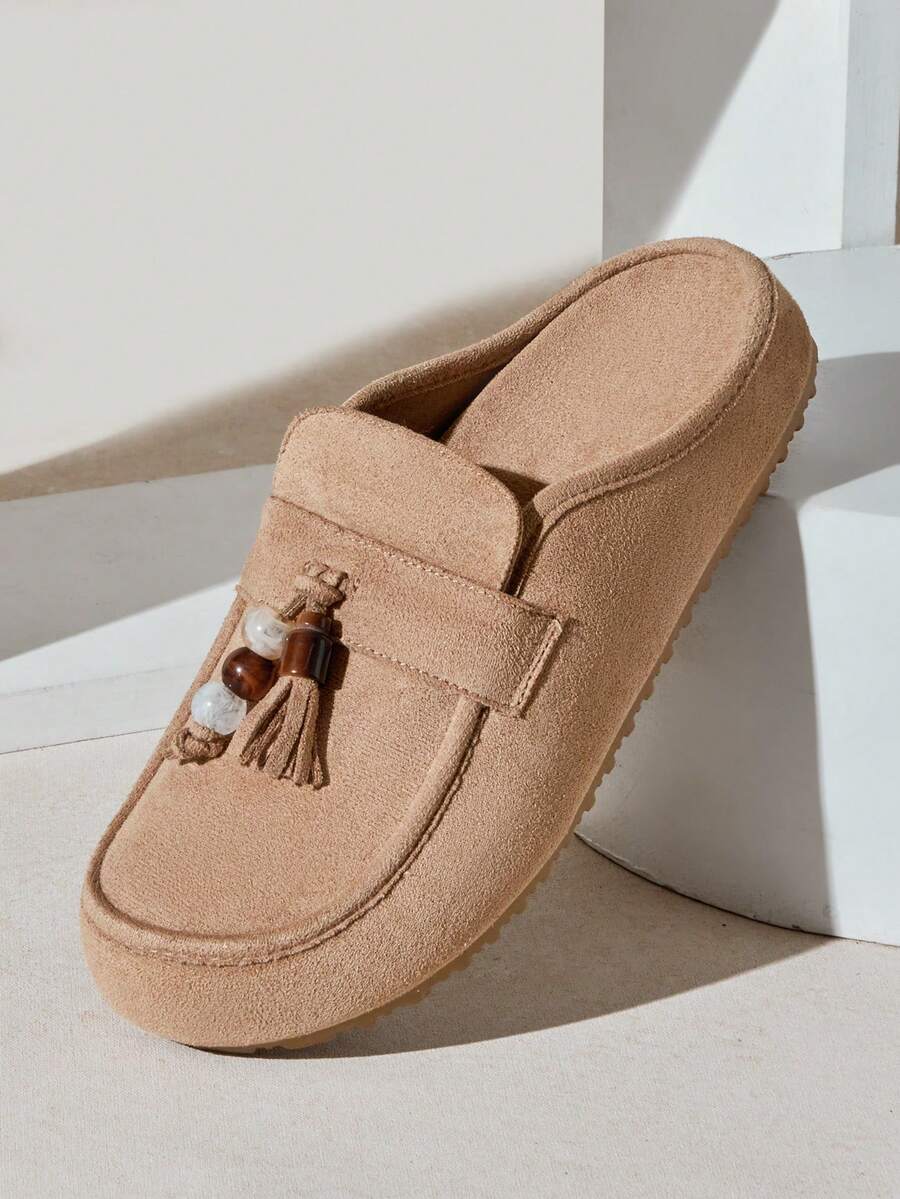 Women’s Cork Footbed Slide Clogs with Adjustable Buckle Strap | Comfortable Everyday Sandals