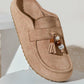 Women’s Cork Footbed Slide Clogs with Adjustable Buckle Strap | Comfortable Everyday Sandals