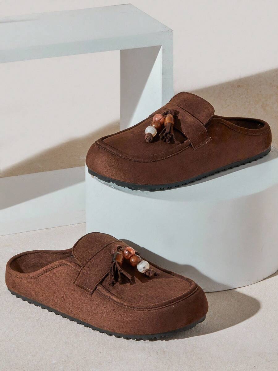 Women’s Cork Footbed Slide Clogs with Adjustable Buckle Strap | Comfortable Everyday Sandals