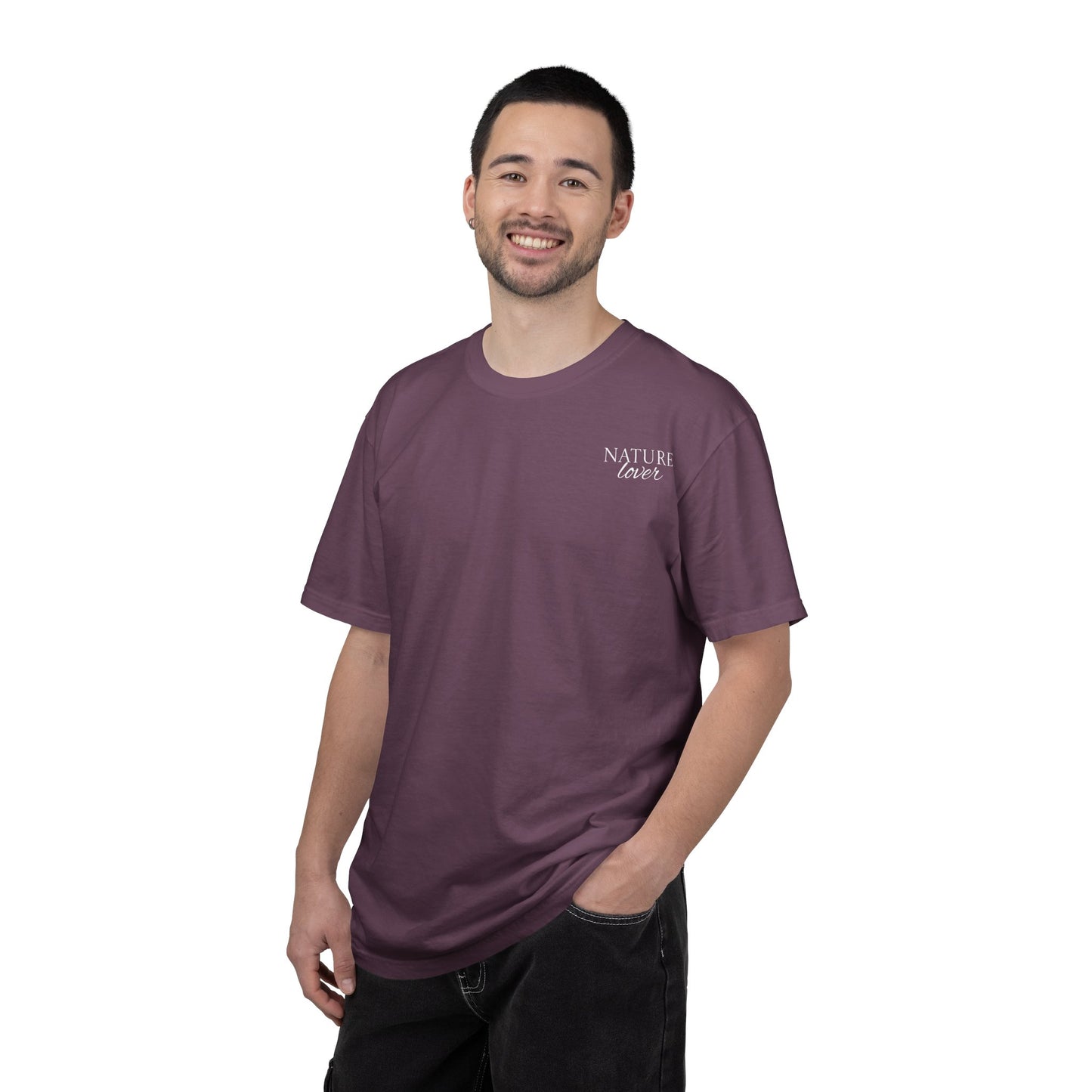 Nature Camp T-Shirt — Forest Night Badge Graphic