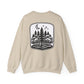 Forest Night Crewneck | Nature-Inspired Forest Green Sweatshirt