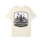 Nature Camp T-Shirt — Forest Night Badge Graphic