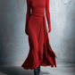 YASMINA | MAXI DRESS WITH SIDE TIE