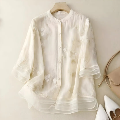 MARGOT | TOP THAT SKIMS THE TUMMY WITH EASE