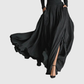 CERYNN | HIGH WAIST MAXI SKIRT PLUS SHIRT