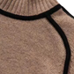 MARIEL | STRIPED TURTLENECK KNIT SWEATER