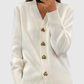 LIORA | HEART BUTTON CARDIGAN