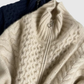 EVARINE | CABLE-KNIT CARDIGAN