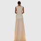 ROWINA | SLEEVELESS DRESS WITH FLOWING PLEATS