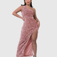 LILLIAN | LUXE ONE-SHOULDER EVENING DRESS