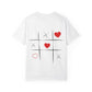 T-Shirt - 'Be Mine' Tic-Tac-Toe Hearts Valentine Shirt