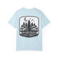 Nature Camp T-Shirt — Forest Night Badge Graphic