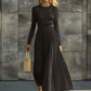CHARLOTTE | CASUAL KNITTED SATIN DRESS