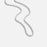 Viktorie – Collana dorata delicata con mini cristallo