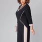 FENNA GRACE | ELEGANT V-NECK MIDI DRESS