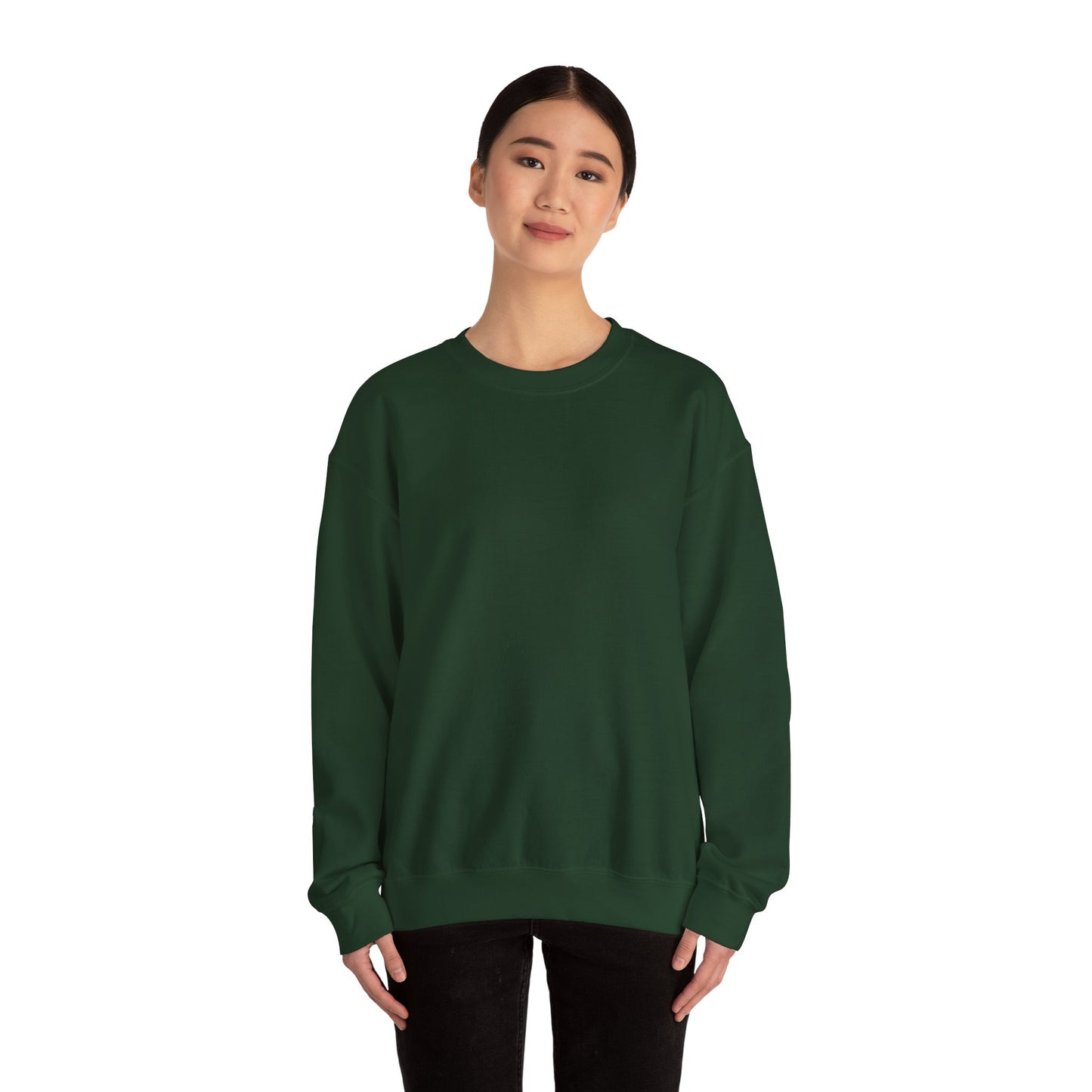 Crewneck Sweatshirt — "You're Doing Great" Positive Floral Comfort