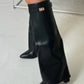 HARRIET | WOMEN'S LEATHER THIGH-HIGH BOOTS WITH BUCKLE