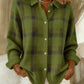MARCOLLINE | RETRO PLAID SWEATER WITH CASUAL CONTRAST