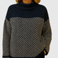 TAMSIN | COTTON TURTLENECK SWEATER