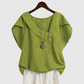 MARCELLINE | ASYMMETRICAL NECKLINE BLOUSE