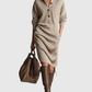 ARIANELL | WOOL WINTER KNIT MIDI DRESS
