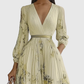 ROWELLA | ELEGANT PLEATED MAXI DRESS