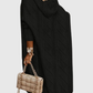HONORIA | HOODED CABLE-KNIT CARDIGAN