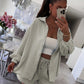 Women’s Cotton 2-Piece Lounge Set – Shirt & Shorts