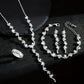 VALERINE | HIGH-END SPARKLE FLOWER JEWELRY SET