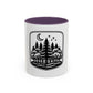 Forest Night Coffee Mug — Moon & Pines Accent Ceramic Mug