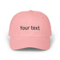 Customizable Classic Dad Cap — Personalized Embroidered Text Baseball Hat