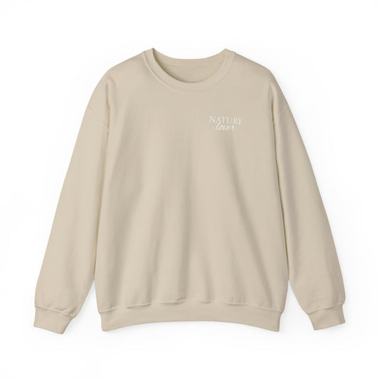 Forest Night Crewneck | Nature-Inspired Forest Green Sweatshirt