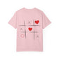 T-Shirt - 'Be Mine' Tic-Tac-Toe Hearts Valentine Shirt