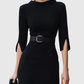 BLYTHEWYN | CLASSIC BLACK MIDI DRESS