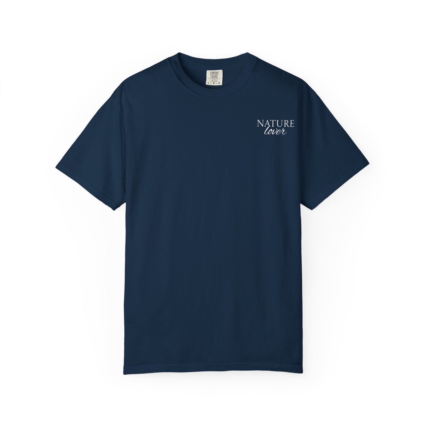 Nature Camp T-Shirt — Forest Night Badge Graphic