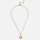 Juliane – Collana dorata con delicato dettaglio circolare