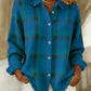 MARCOLLINE | RETRO PLAID SWEATER WITH CASUAL CONTRAST
