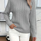 BERNILA | WINTER CABLE KNIT JUMPER