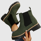 GREER | BLACK PLATFORM LOAFERS