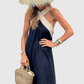 ORELLA | CROSS-NECK DRESS