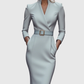 CLARIBEL | REFINED MIDI DRESS