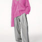 SERIAVI | V-NECK LIGHT GRAY CARDIGAN