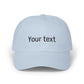 Customizable Classic Dad Cap — Personalized Embroidered Text Baseball Hat