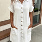 Sleeveless Vintage Shirt Dress