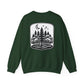 Forest Night Crewneck | Nature-Inspired Forest Green Sweatshirt