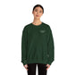 Forest Night Crewneck | Nature-Inspired Forest Green Sweatshirt