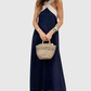 ORELLA | CROSS-NECK DRESS