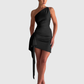 GRACE | BODYCON DRESS WITH DRAPING